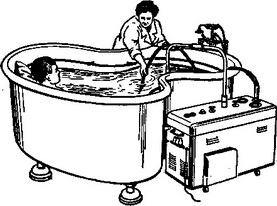 подводный душ-массаж